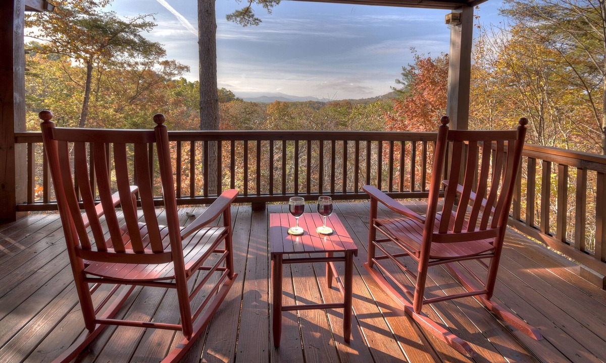 Foxfire Estates Cabin | Appalachian View charms with pet-friendly vibes, big mountain views, a hot tub, pool table, firepit, and WiFi connection