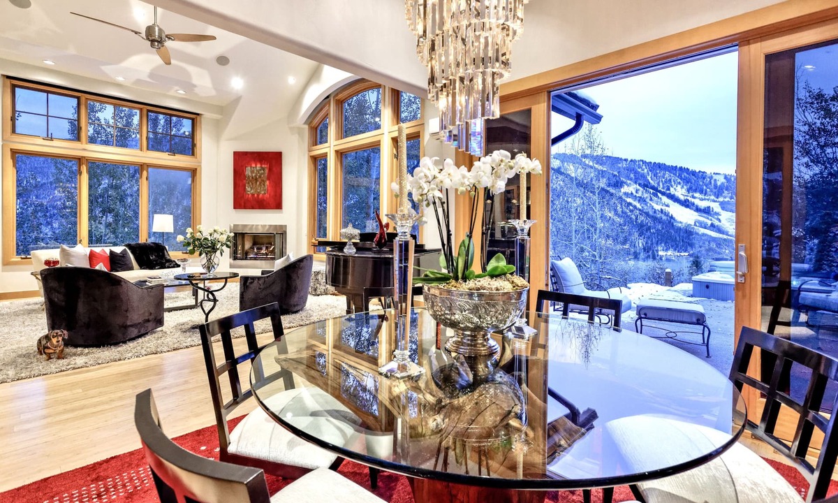 Mountain Valley House | Aspen Luxury Winter Ski Retreat, Elegance, Views and Location…Minutes to Ajax!