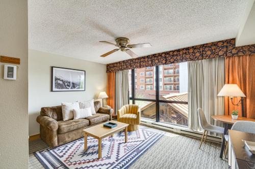 Mount Crested Butte Apartment | Crested Butte Studio w/Hot Tub: Walk to Slopes!