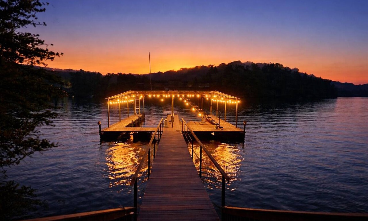 Dawsonville Cabin | Lakefront with 2-Tier Dock & Jet Ski Dock, Boat Lift, Pool Table, Kayaks, Tubes