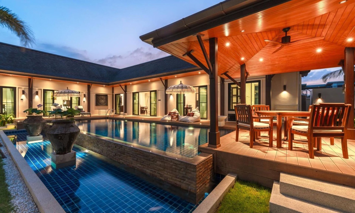 Choeng Thale Villa | Luxury Oriental Oasis - 4br Pool Villa in Laguna