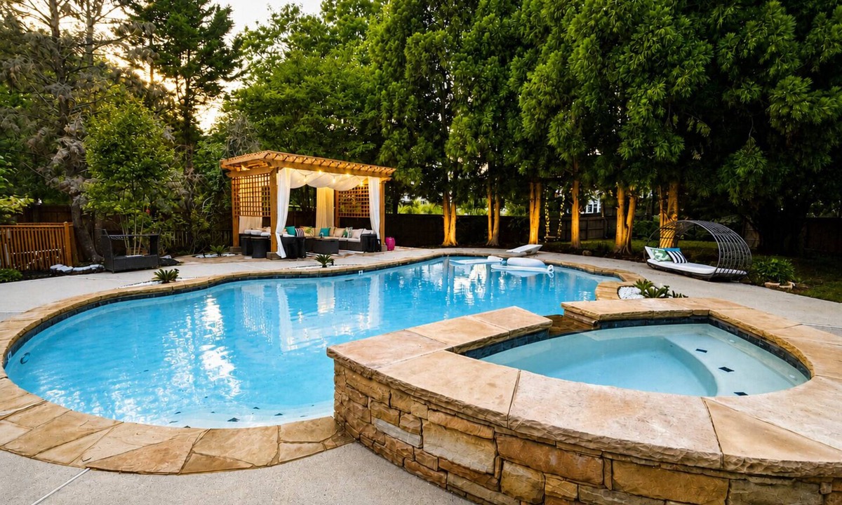 Lilburn House | Luxury Pool Retreat w/Hot Tub Near Atlanta sleeps 12