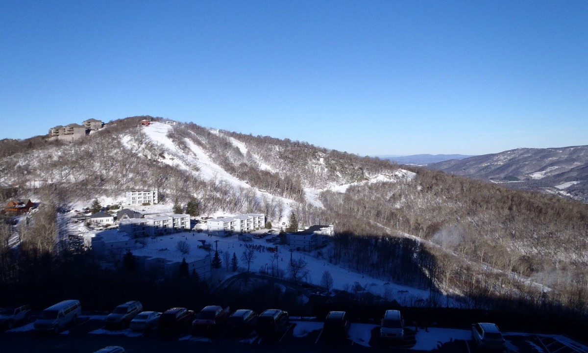 Sugar Mountain Condo | Magnificient view of ski slopes including indoor pool/jacuzzi