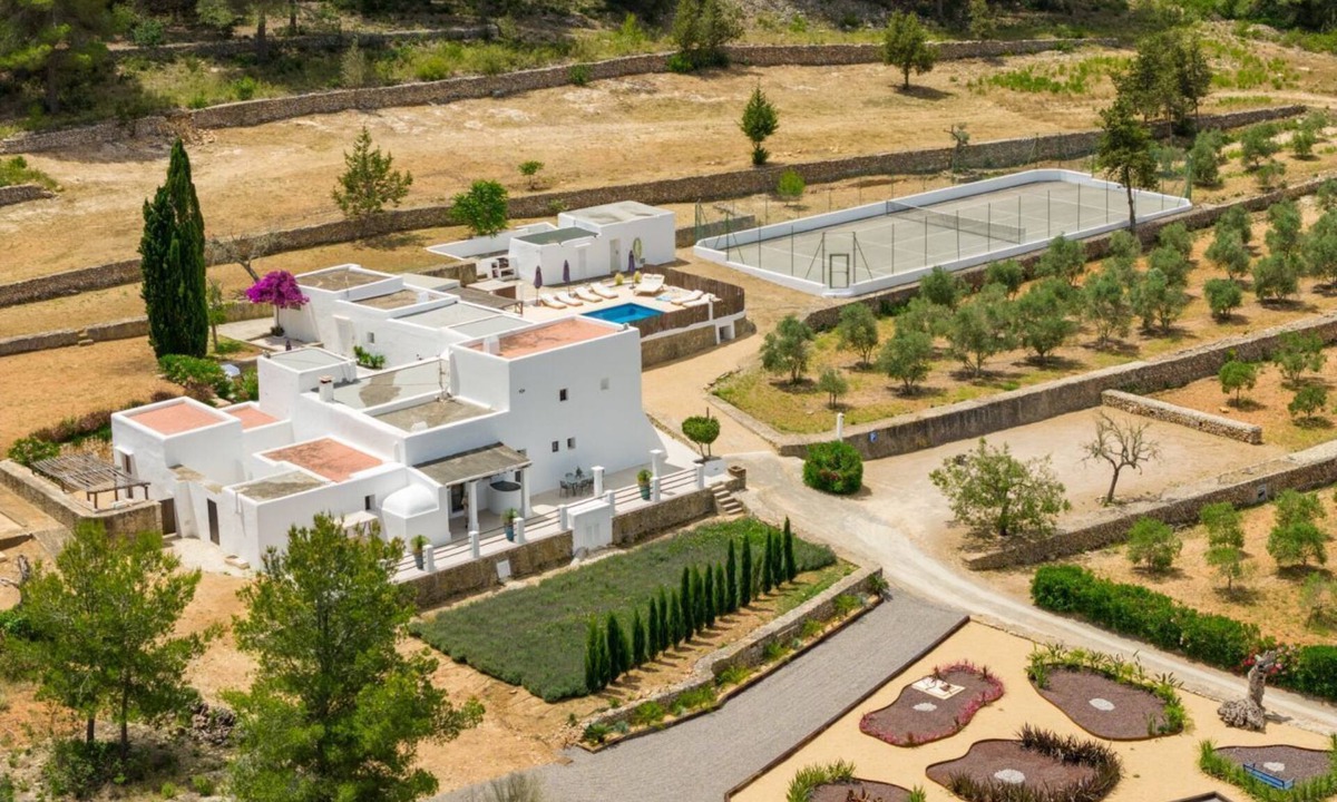 Santa Eulalia del Rio Villa | New Finca Samavara 6 bedrooms Holistic luxury retreat in Ibiza