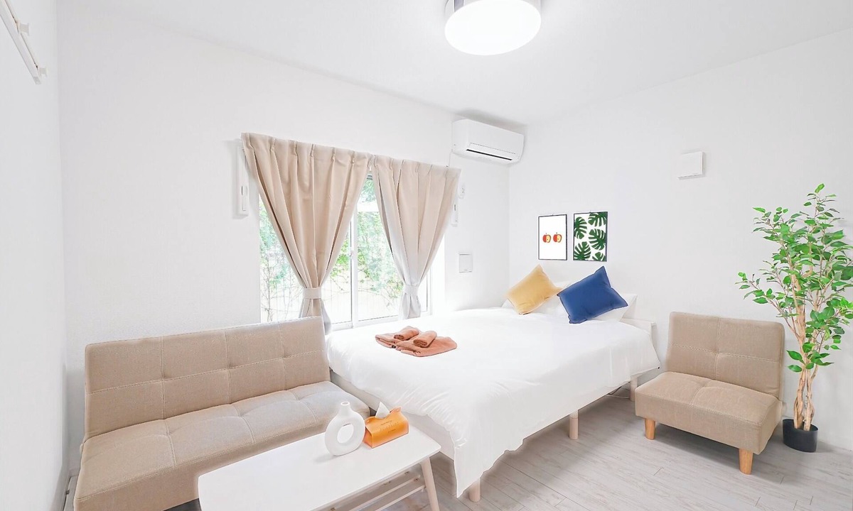 Horikiri Apartment | NEW OPEN Warm Scandinavian design | 100inch l/Katsushika Ward Tokyo