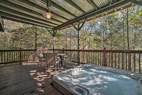 Lakemont House | Riverfront Tallulah Falls Cabin w/Hot Tub!