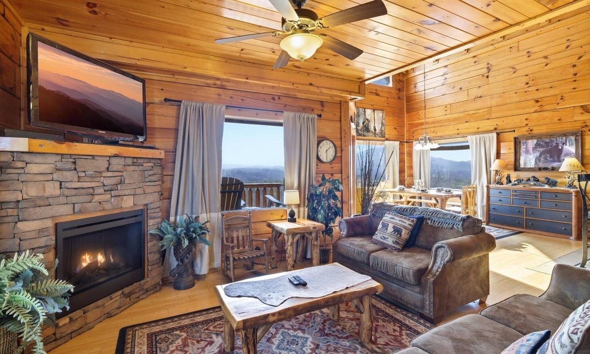 Sevierville Cabin | Smoky Mountain Bliss by Beyond Expectations: Hot Tub, Game Room & Community Pool