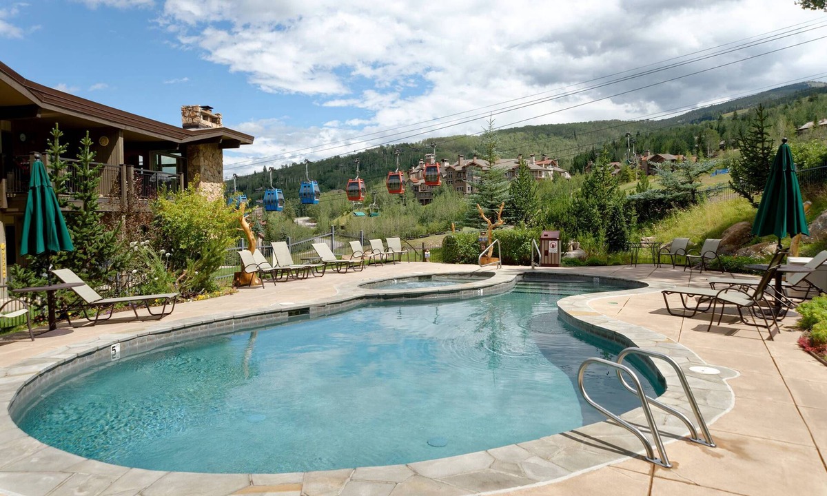 Snowmass Village Condo | Steps to Outdoor Pool/Hot Tub! Patio with Grill, Wood Fireplace & Covered Parking