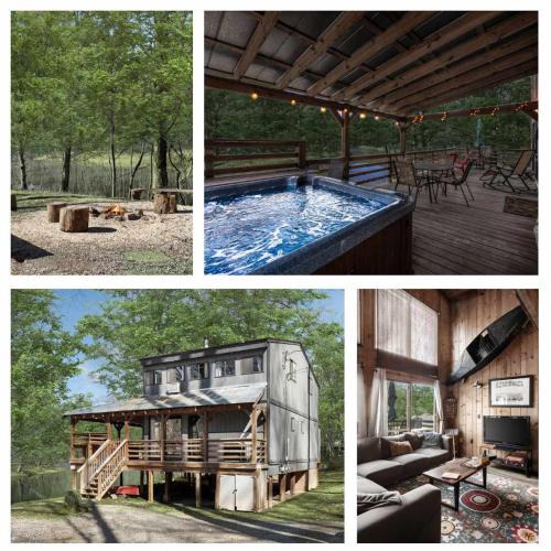 Great Cacapon House | Waterfront w Hot Tub Fire Pit Deck & Water Toys