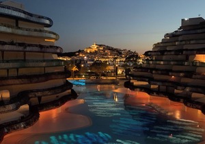 Luxury apartments 2 bedrooms in Boas de Ibiza urbanization with views