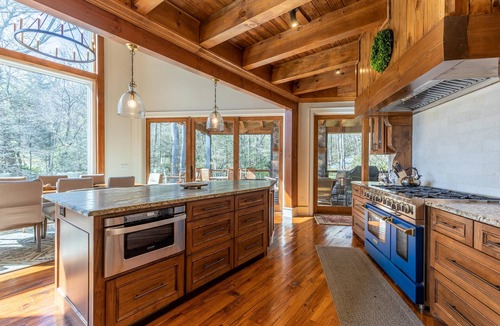 Blowing Rock House | A Robins Nest Brand New Creekside Home with Hot Tub and Game Tables