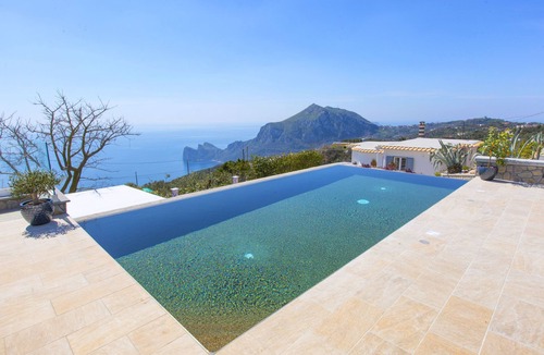 Sant'Agata sui Due Golfi Villa | AMORE RENTALS - Villa Ligea with Private Swimming Pool, Sea View and Parking