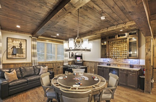 Chalet Village North Cabin | AMAZING Luxury Cabin! Stunning Views! Fire Pits! Playground! Theater! Game Room!