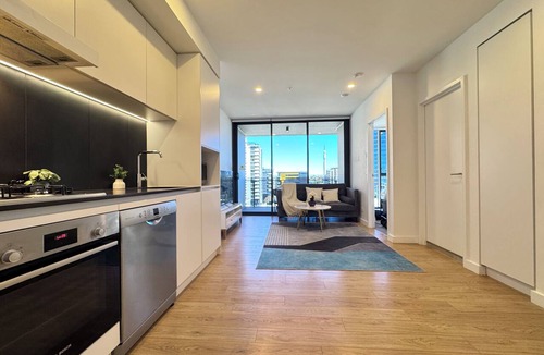 South Brisbane Apartment | Brisbane One Modern High-Rise · Pool & Gym Access