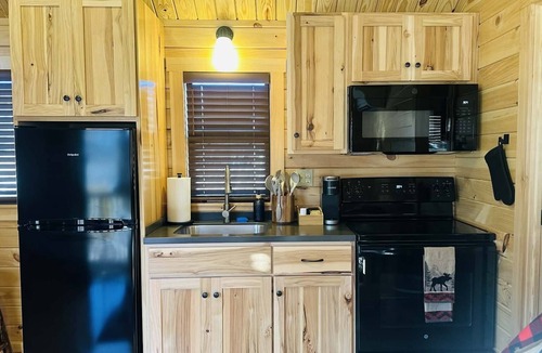 Frank Cabin | Buck Hill Campground Tiny Home Cabin #2