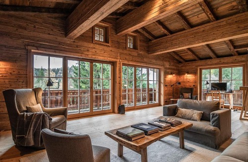 Scheffau am Wilden Kaiser Villa | ChaletWK - Luxury old wood mountain chalet in a sunny secluded location with gym, sauna & whirlpool