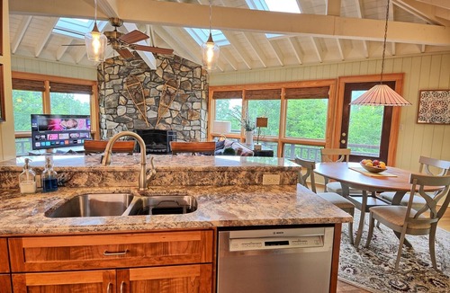 Seven Devils Ski Chalet | Charming 2-bedroom chalet in Seven Devils, NC, perfect for a cozy getaway.