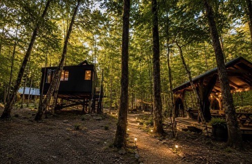 Brevard Cabin | Cherryfield Luxury Glamping & Wedding Venue