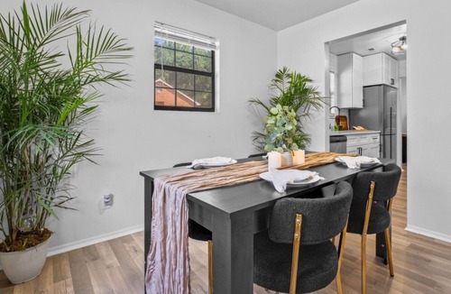 Charlotte House | Cozy Fall Retreat Near Uptown and Hot tub