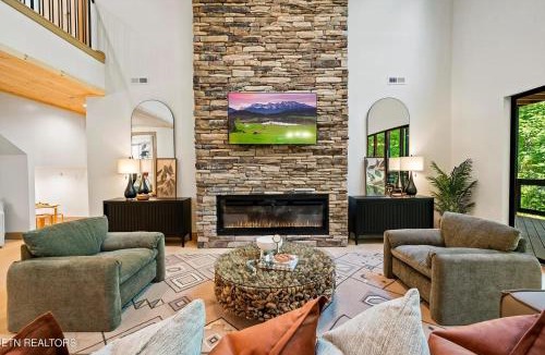 Chalet Village North Ski Chalet | Creekside Splash, Free Attraction Tickets, Private Indoor Pool, Theater Room, Game Area, Firepit!