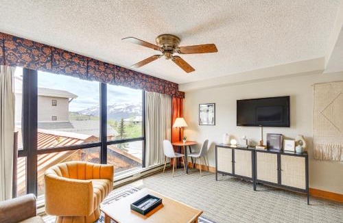 Mount Crested Butte Apartment | Crested Butte Studio w/Hot Tub: Walk to Slopes!