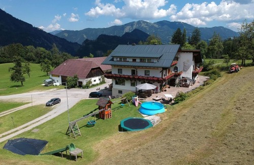 Hinterstoder Apartment | Double room "Löwenzahn TYPE A" with balcony - Berghof Sturmgut