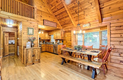 My Mountain Cabin | Large Deck, Screened Porch, Hot Tub, Fire Pit