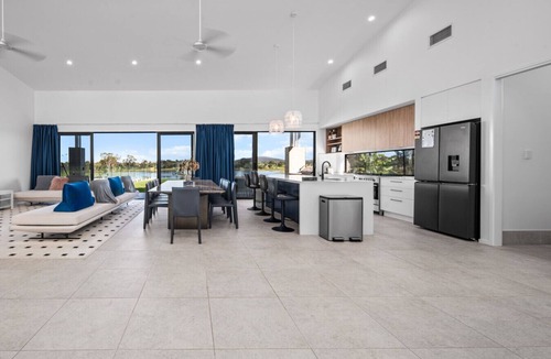 Tamborine House | Luxury Lakefront Getaway | 6BR Home w/Pool & Cinema