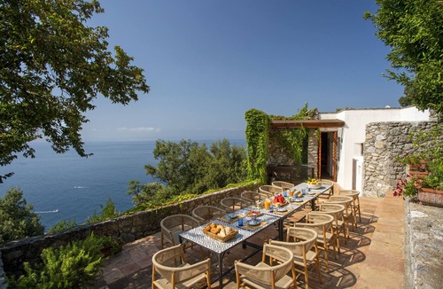Maiori Villa | Magic Nature Oasis/Heated XL Marine Pool/Exclusive sea bay/360º postcard views