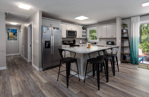 Brevard House | Mountain Retreat near Pisgah Forest & Down Town. Pet Friendly & Game Room!