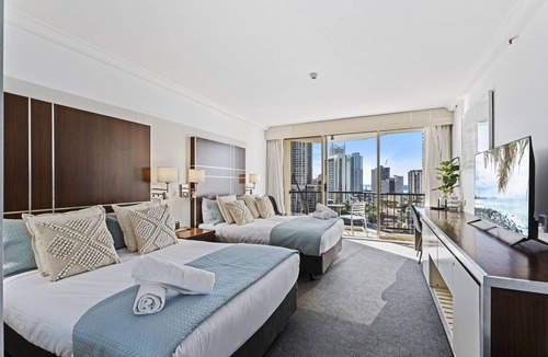 Surfers Paradise Apartment | Ocean View Twin Unit in Surfers Paradise - Q Stay