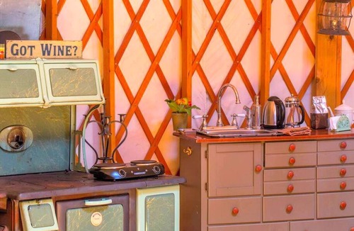 Missouri Heights RV Rental | Original and Beautifully Furnished Yurt for a Romantic Getaway near Aspen, Colorado