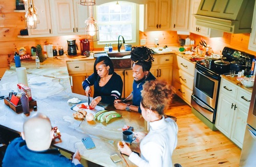 Blue Ridge Cabin | Outdoor Fireplace, Arcade, Theater, Hot Tub, 4 King, Aska Area, 4 Kings