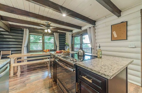 Demorest House | RIVER BEND LODGE- SOQUE RIVERFRONT LOG CABIN