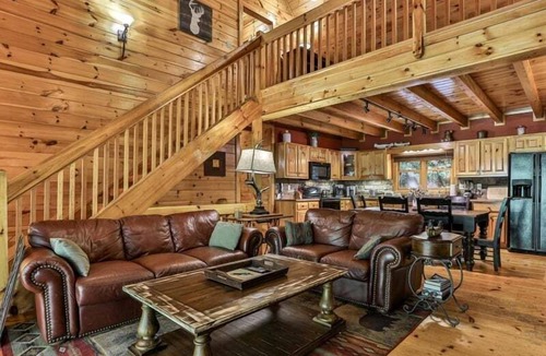 Ellijay Cabin | River Spirit by Mountain Oasis | Creekfront Trout Fishing Cabin in Ellijay, GA