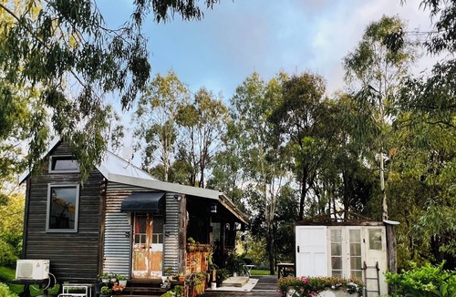 Thornton Cabin | Romantic Cabin for two, nestled in farmland. Valley views, sunsets and wildlife.