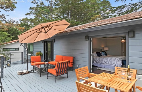 Del Monte Forest House | Scenic Solitude: Gorgeous Remodeled 3 Bedroom 2 and a Half Baths Panoramic Views Hot Tub and More
