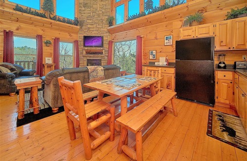 Sevierville Cabin | Secluded, Privacy, Mountain View, Sunset, 3D Movies, Hot Tub, Game Room + More!