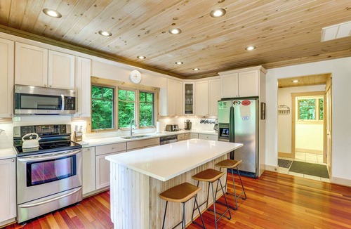Laurel Ridge House | Spacious Home w/Hot Tub & Views in Black Mountain