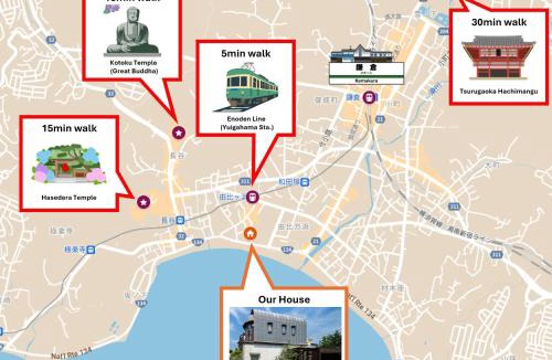 Kamakura Villa | STELLA STORIA 由比ヶ浜 -Perfect location for sightseeing in Kamakura-