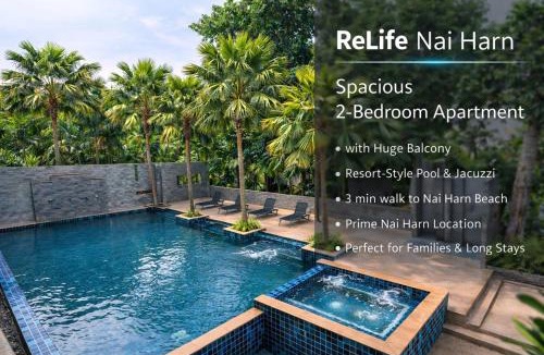 Nai Harn Apartment | Suite Coral 2BR Pool AccessReLife Nai Harn