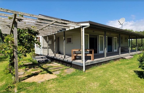 Te Kaha House | Te Kaha home in private setting, close to the sea and close to the Kereu River.