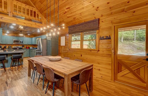 My Mountain Cabin | Tranquility Pond - Pet Friendly | Hot Tub | Sits on a Natural Pond | Pool Table | Fire Pit