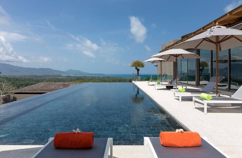 Choeng Thale Villa | Tropical Castle Villa 18 Bedrooms Sea View Layan Phuket