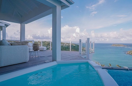 Marigot Villa | Villa Milonga | Ocean View - Located in Magnificent Marigot with Private Pool