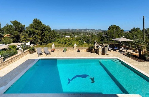 Sant Rafael de Sa Creu Villa | Villa with Impressive View to Ibiza and Formentera