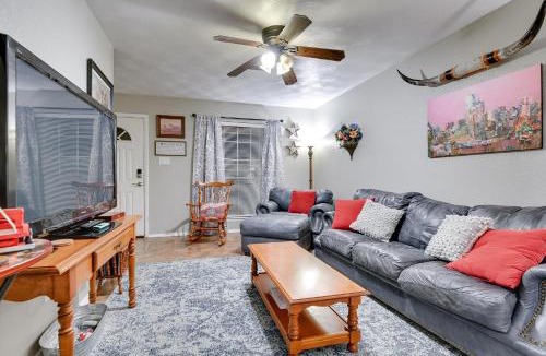 Arlington House | Walk to ATandT Stadium Arlington Home with Patio!