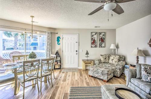 Cherry Grove Beach House | Waterfront North Myrtle Beach Condo w/Pool Access