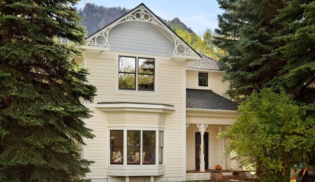 4-bedroom house located in Aspen's West End on idyllic Triangle Park.