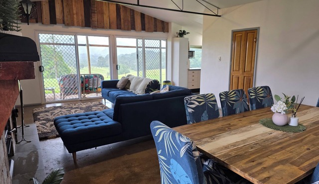 A Rustic 3 brm Farmhouse on 25 acres in Ravenshoe amongst the Misty Mountains.